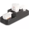 Delock Keystone LSA szett klipszes tartóval RJ45 / RJ11 Cat.6 fekete
