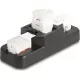 Delock Keystone LSA szett klipszes tartóval RJ45 / RJ11 Cat.6 fekete