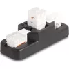 Delock Keystone LSA szett klipszes tartóval RJ45 / RJ11 Cat.6 fekete