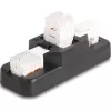 Delock Keystone LSA szett klipszes tartóval RJ45 / RJ11 Cat.6 fekete