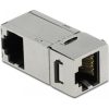 Delock Keystone modul, RJ45-aljzat - RJ45-aljzat, Cat.6A, 90 fokos szögű