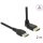 Delock DisplayPort 1.2 -> DisplayPort 1.2 M/M video kábel 2m fekete egyenes/90° fel