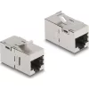 Delock Keystone Modul RJ45 aljzat RJ45 jack Cat.6A