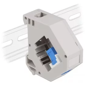   Delock SC Simplex -> SC Simplex F/F keystone DIN-sín panel szürke-kék