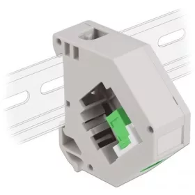   Delock SC Simplex -> SC Simplex F/F keystone DIN-sín panel szürke-zöld