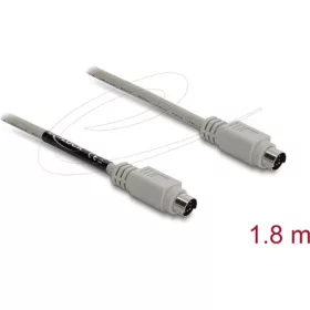 Delock PS/2 kábel apa - apa 1,8 m
