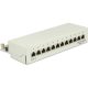 Delock Desktop Patch Panel 12 Port Cat.6 szürke