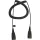 Jabra EXTENSION CABLE 2X QD-KUPPLUNG 0 5 - 2M SPIRAL