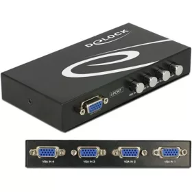   Delock ADA Delock 87635 4portos manuális kétirányú VGA-kapcsoló