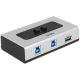 Delock ADA Delock 87667 2portos manuális kétirányú USB3.0 kapcsoló