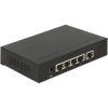 Delock 10/100 Ethernet Switch PoE+ 4+1 Port