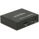 Delock ADA Delock 87691 1x Displayport bemenet > 2x Displayport kimenet 4K 1.2-s elosztó