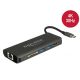 Delock USB Type-C 3.1 dokkoló állomás HDMI 4K 30 Hz, Gigabit LAN és USB PD funkció