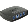 Delock ADA Delock 87724 USB 3.0 megosztási kapcsoló 4 – 1