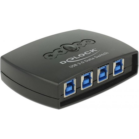 Delock ADA Delock 87724 USB 3.0 megosztási kapcsoló 4 – 1