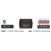 Delock ADA Delock 87724 USB 3.0 megosztási kapcsoló 4 – 1