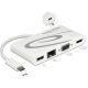Delock ADA Delock 87731 USB-C 3.1 dokkoló állomás HDMI 4K 30Hz + VGA + LAN + USB PD