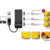 Delock DisplayPort 1.4-es elosztó 1 x DisplayPort-bemenet > 3 x DisplayPort-kimenet