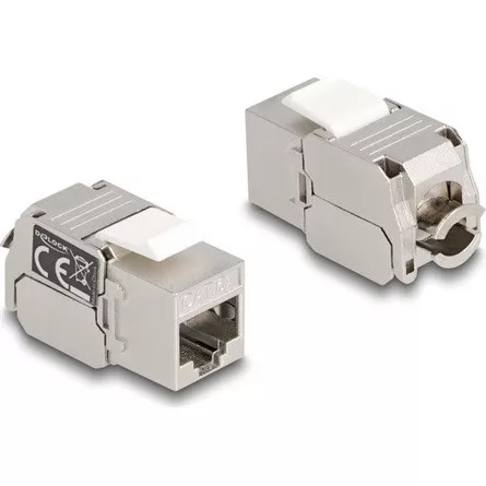 Delock Keystone modul RJ45 anya - LSA Cat.6A LEDdel