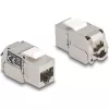 Delock Keystone modul RJ45 anya - LSA Cat.6A LEDdel