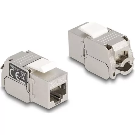 Delock Keystone modul RJ45 anya - LSA Cat.6A LEDdel