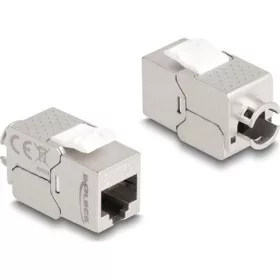   Delock Keystone Modul RJ45 anya - LSA Cat.6A Slim fokos eszköz nélkül szerelhető