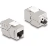 Delock Keystone Modul RJ45 anya - LSA Cat.6A Slim fokos eszköz nélkül szerelhető