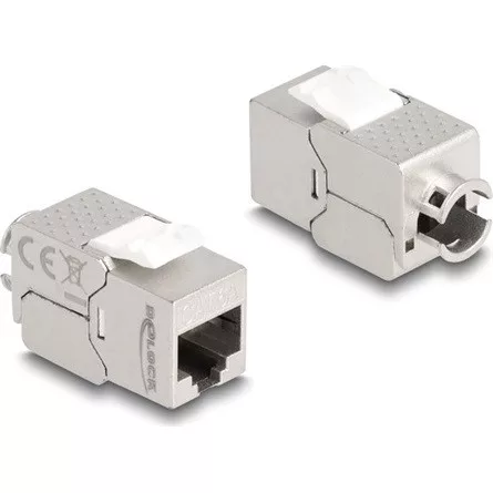 Delock Keystone Modul RJ45 anya - LSA Cat.6A Slim fokos eszköz nélkül szerelhető