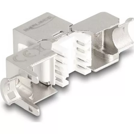 Delock Keystone Modul RJ45 anya - LSA Cat.6A Slim fokos eszköz nélkül szerelhető