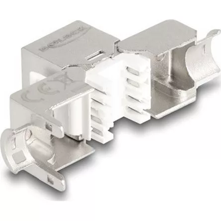 Delock Keystone Modul RJ45 anya - LSA Cat.6A Slim fokos eszköz nélkül szerelhető