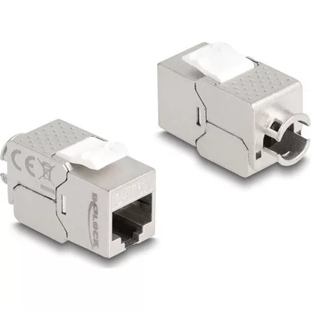 Delock Keystone Modul RJ45 anya - LSA Cat.6A Slim fokos eszköz nélkül szerelhető