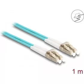   Delock LC Duplex -> LC Duplex M/M adatkábel 1m kék Multi-mode, OM3