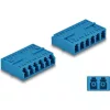 Delock Optikai szál kapcsolat HD LC Hexaplex anya - LC Hexaplex anya kék