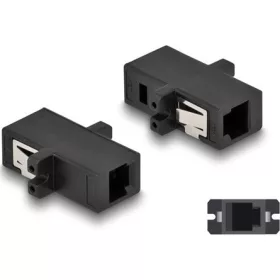   Delock Optikai szál párosító MTRJ anya - MTRJ anya fekete