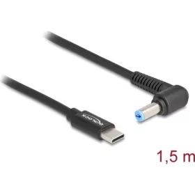   Delock USB-C -> DC 5,5 x 1,7mm M/M töltőkábel 1.5m fekete Acer
