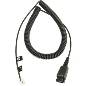   Jabra CABLE W/ QD TO RJ10 PLUG REGEL BELEGUNG 0 5 - 2M SPIRAL