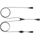 Jabra QD SUPERVISOR CORD OR /Y CORD WITH MUTE BUTTON INCLUDED