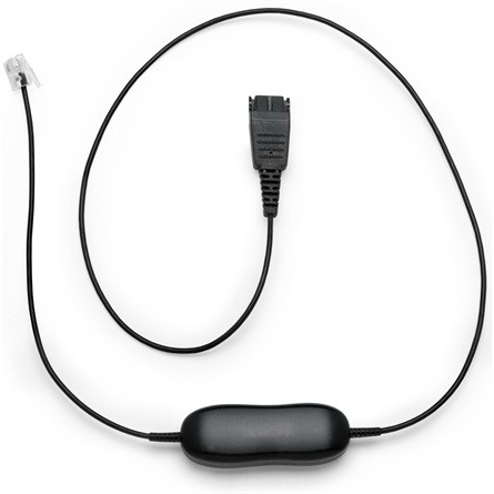 Jabra GN1216 SMART CORD QD/RJ9 F/ AVAYA PHONES