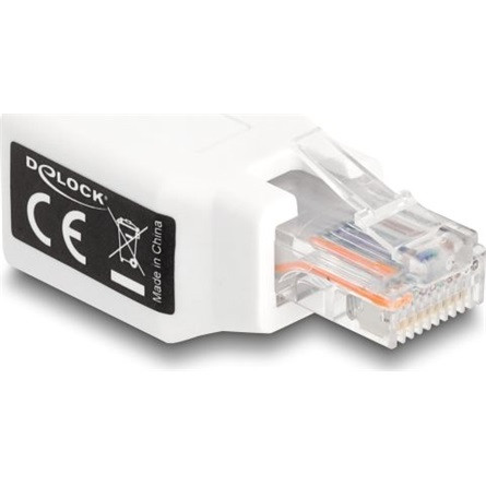 Delock RJ50 -> RJ50 M/F adapter fehér