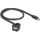 Delock USB-C -> USB-A 2.0 M/F keystone modul 0.5m fekete 250°