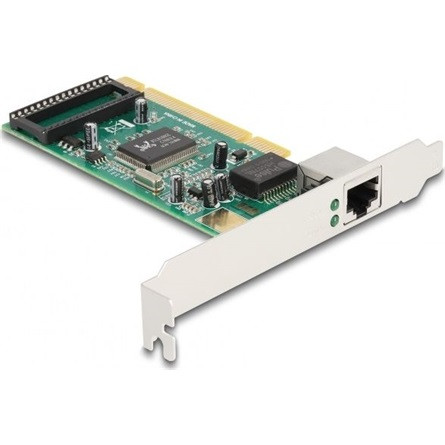Delock 88084 1Gb/s PCI hálózati adapter low profile Realtek RTL8169SC