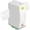 Delock Optikai szál csatlakoztató doboz DIN sínhez csatlakozó tartállyal és 4 x SC Simplex coupler-rel