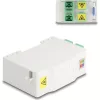 Delock Optikai szál csatlakoztató doboz DIN sínhez csatlakozó tartállyal és 4 x SC Simplex coupler-rel
