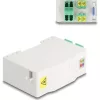 Delock Optikai szál csatlakoztató doboz DIN sínhez csatlakozó tartállyal és 4 xLC Duplex coupler-rel