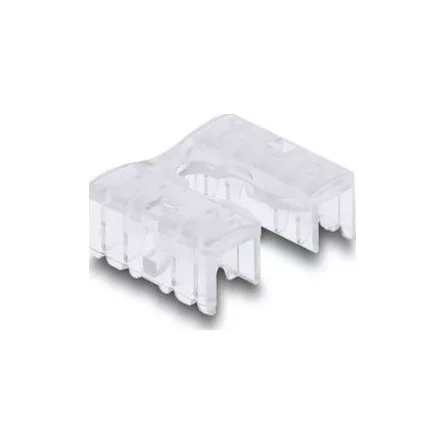 Delock Eszközmentes, borított Keystone modul RJ45 anya - LSA Cat.6A mini