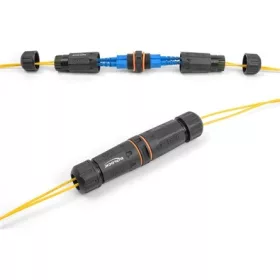   Delock Optikai szálas kábel csatlakoztató SC Duplex anya - SC Duplex anya APC M20 cérnával IP68 por és vízhatlan