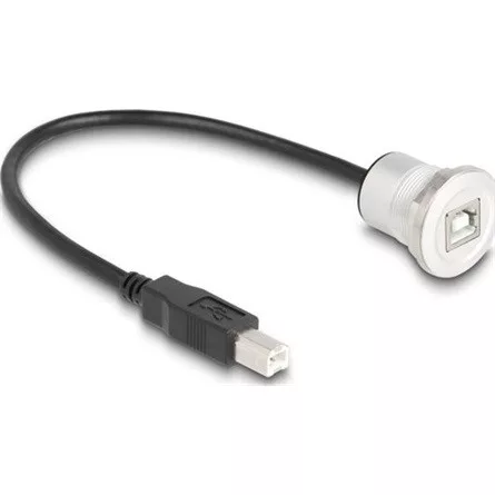 Delock USB 2.0 B-típusúbeépített anya kábelcsatlakozóval 30 cm, alumínium