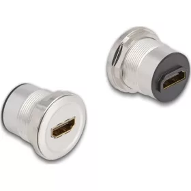 Delock HDMI beépített anya 8K 60 Hz alumínium