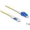 Delock Optikai szálas kábel CS apa - LC Duplex egyszeres mód G657A2 / OS2 Uniboot 1 m