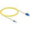 Delock Optikai szálas kábel CS apa - LC Duplex egyszeres mód G657A2 / OS2 Uniboot 3 m